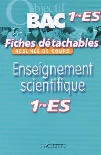 Enseignement scientifique : Première ES - Sophie Lebrun