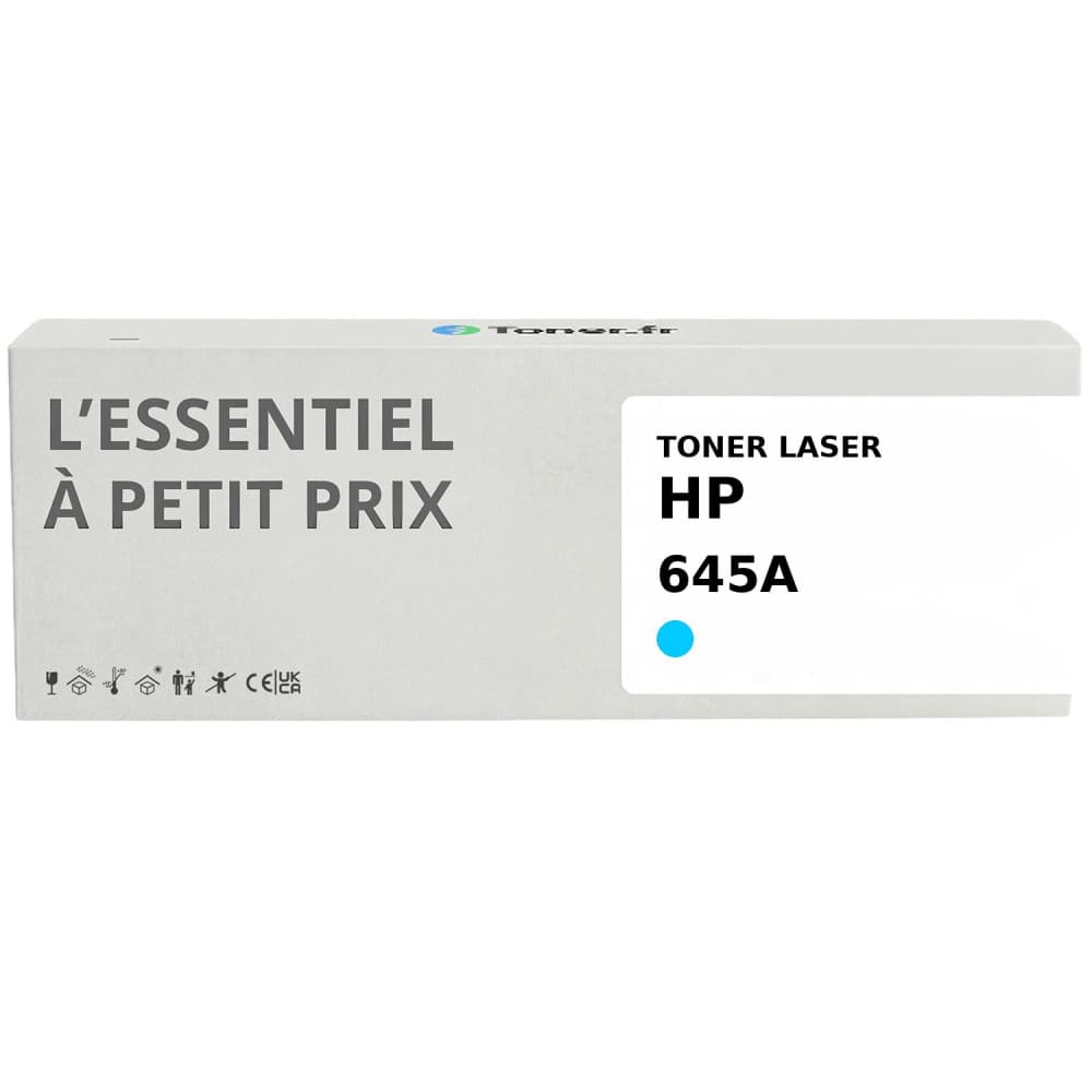 Toner compatible HP 645A Cyan